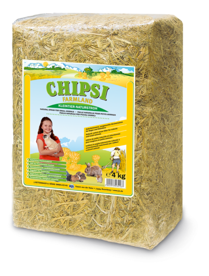 Chipsi Farmland halm 4 kg
