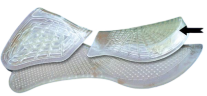 Gel pad back riser