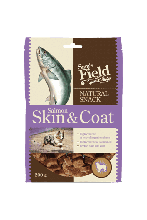 Natural Snack Salmon Skin & Coat 200 g