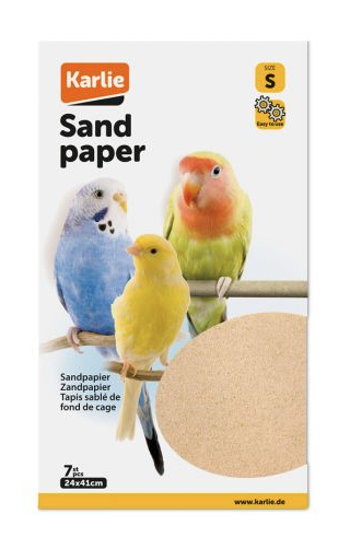 Sandpapir 24 x 41 cm  7 stk