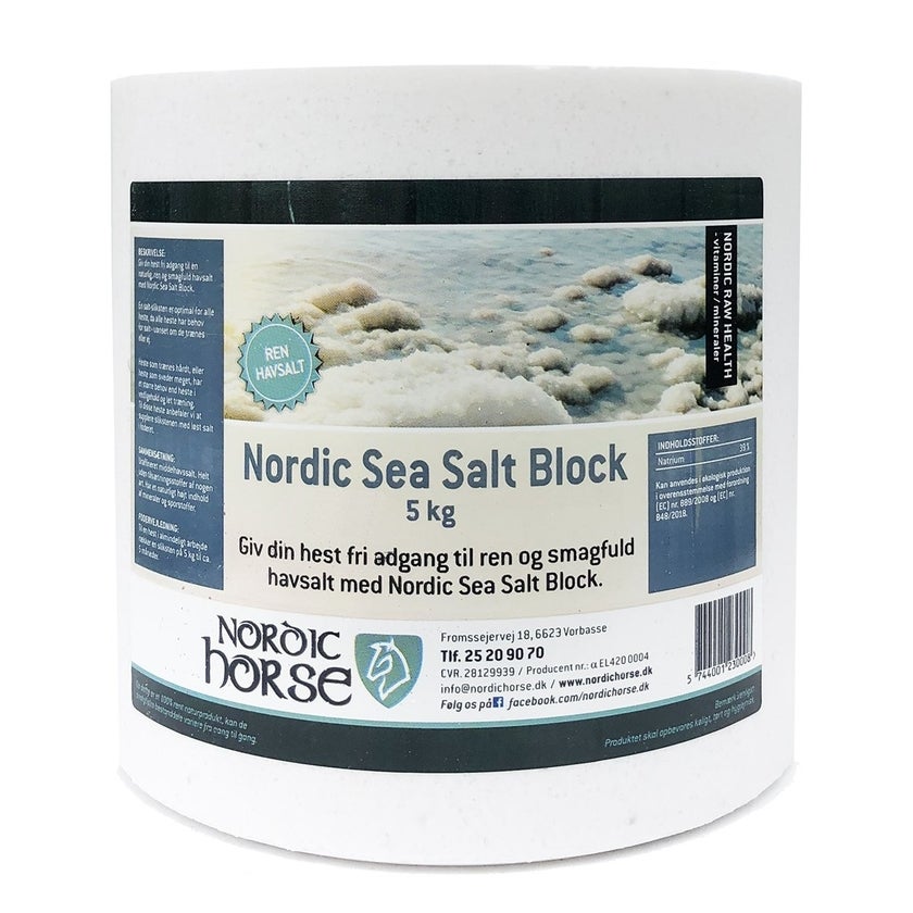 Nordic Sea Salt Block Neutral 5 kg