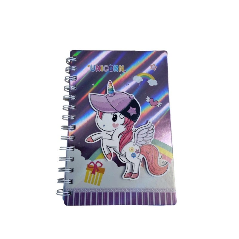 Unicorn Notesbog ONE SIZE