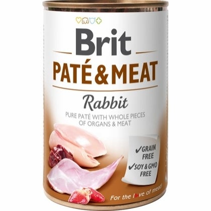 Pate & Meat Rabbit 400 g