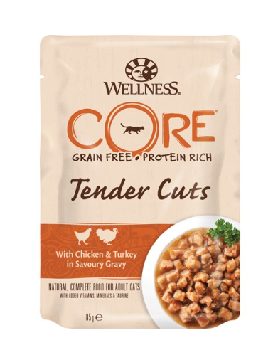 Core Cat Tender Cuts -chicken/liver 85 g