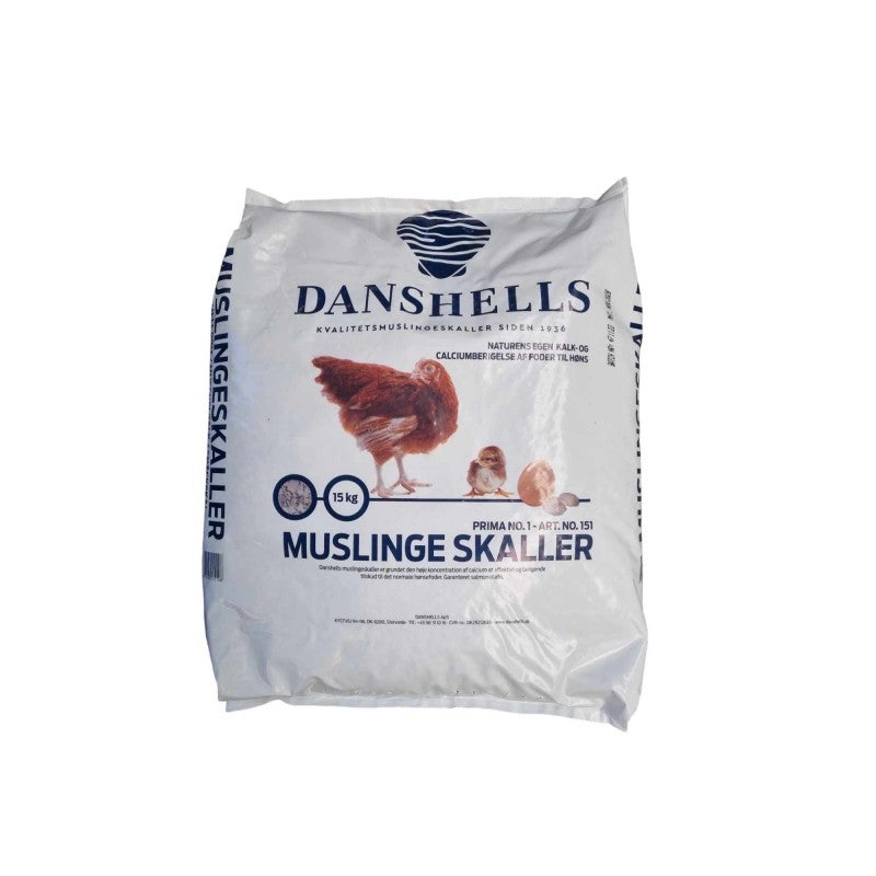 Muslingeskaller 15 kg