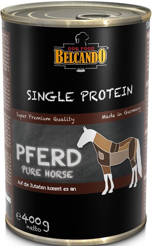 Single protein vådfoder hest