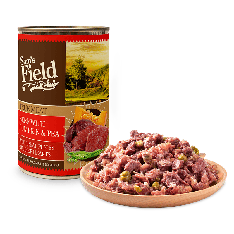 True Meat Beef, Pumpkin & Peas, 400 g