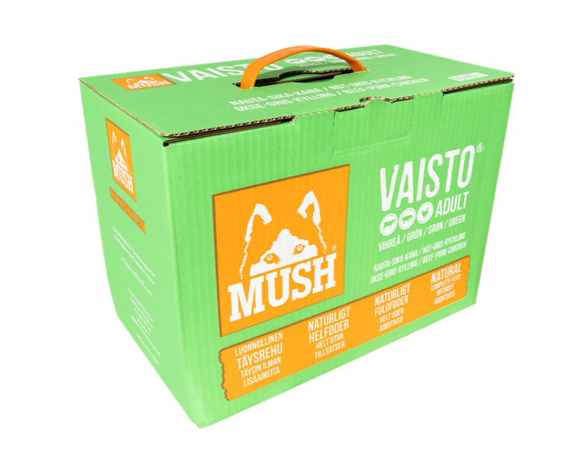 Mush Vaisto 10 kg. grøn