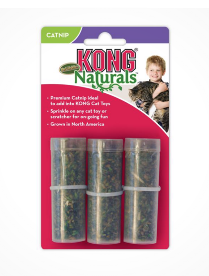 Kong Refillable Catnip tubes 3 stk