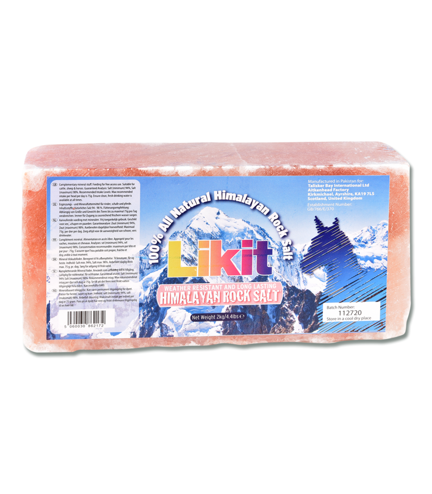 Likit Himalaya sliksten 2 kg-firkant