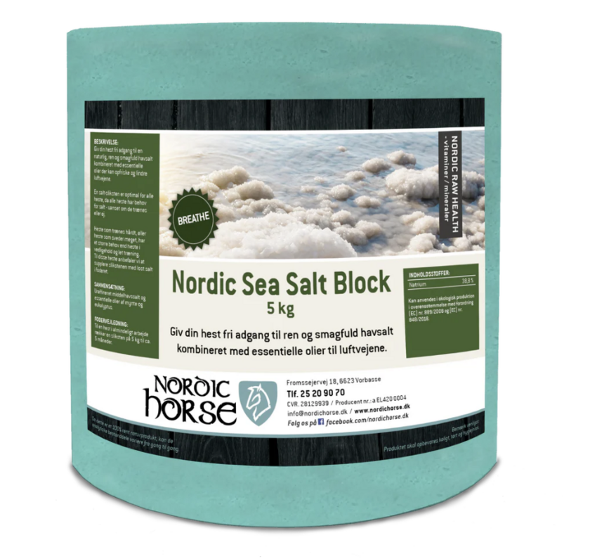 Nordic Sea Salt Block - breathe - 5 kg