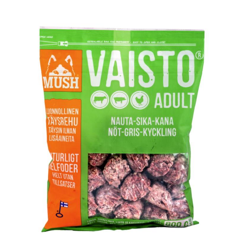 MUSH vasisto 800g GRØN