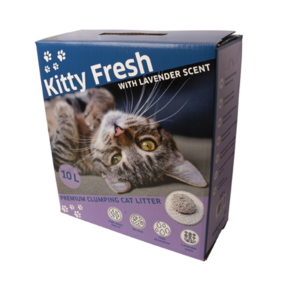 Kitty Fresh kattegrus, 10 l