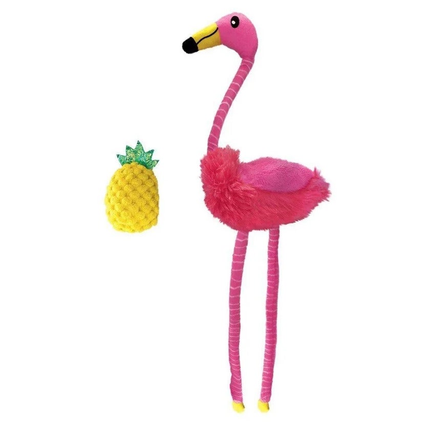 Tropisk Flamingo 2 stk m. catnip