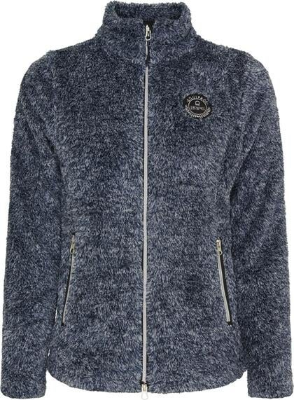 Miles zip cardigan Blue Fog AW24