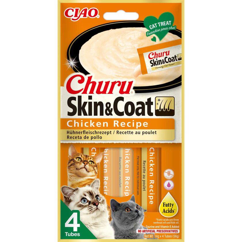 Churu Skin & Coat Chicken 4 stk