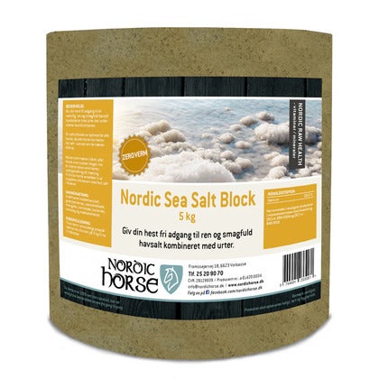 Sea Salt Block - zero verm 5 kg