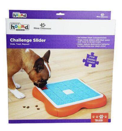 Dog challenge slider