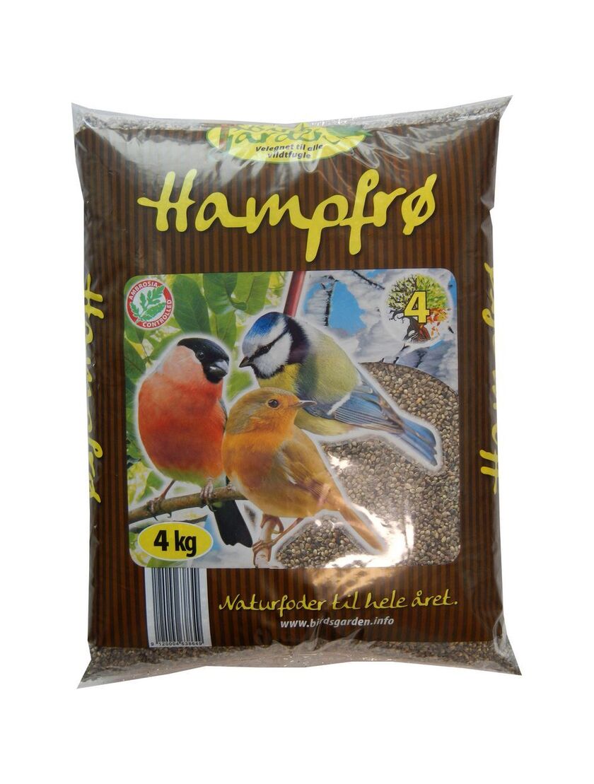 Hampfrø 4 kg