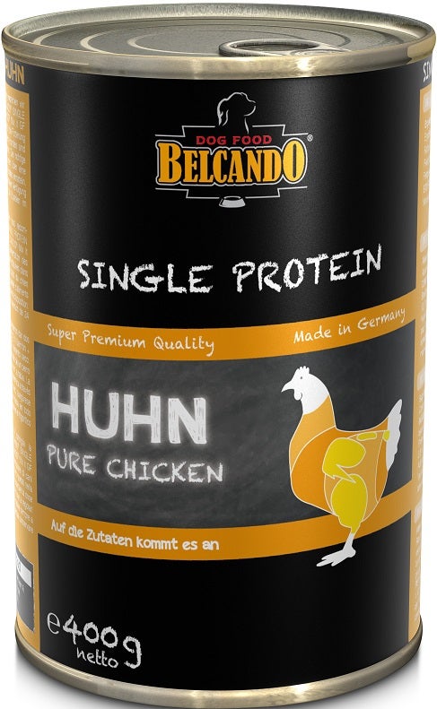 Single protein vådfoder kylling