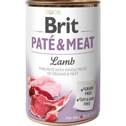 Brit Pate & Meat Lamb 400g