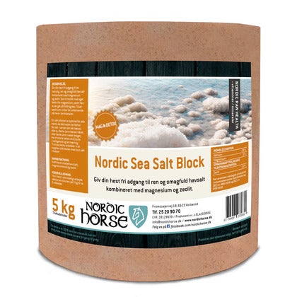 Nordic Sea Salt Block Mag & Detox 5 kg