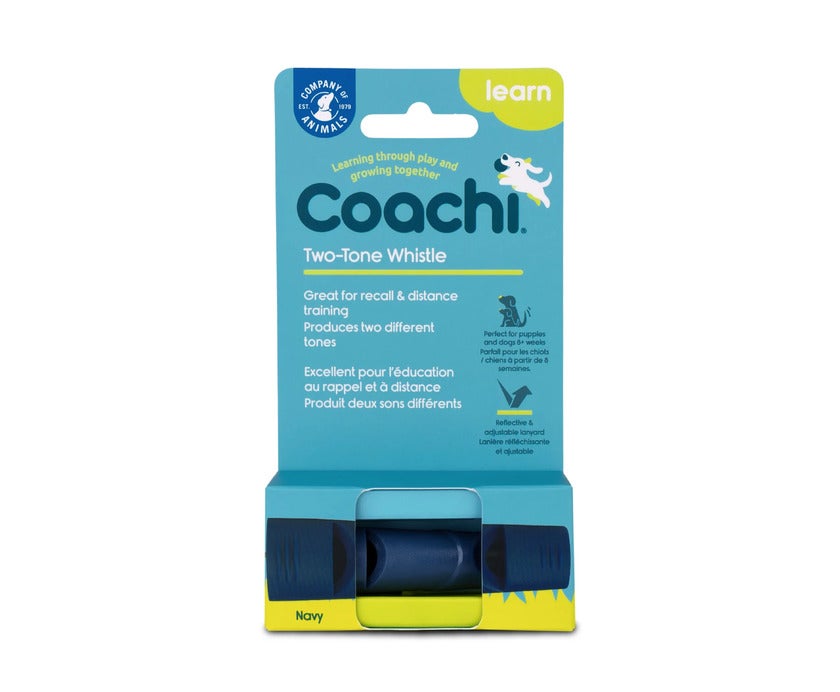 Coachi two-tone whistle, navy