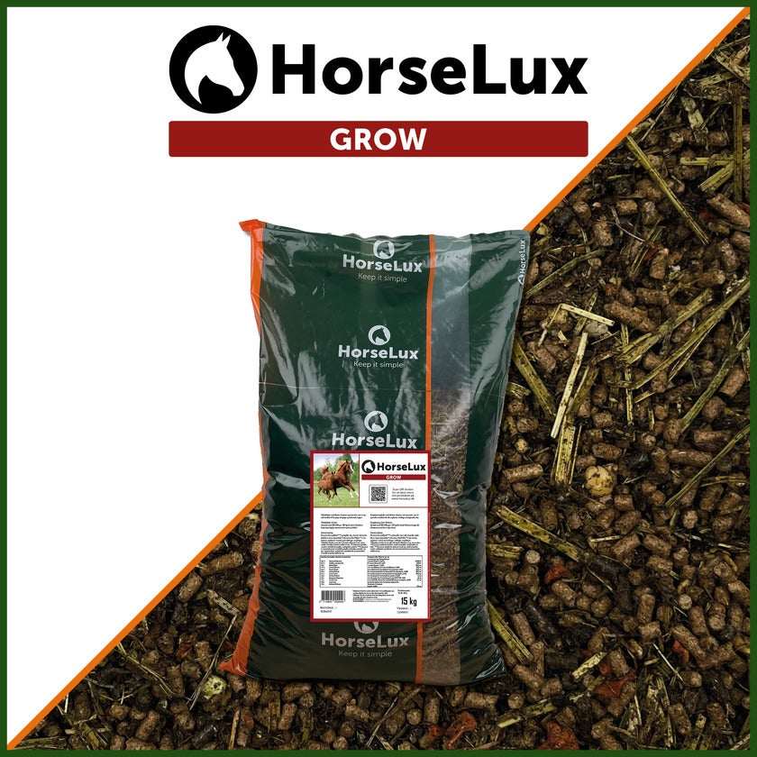 HorseLux Grow 29524 Sæk 15 kg
