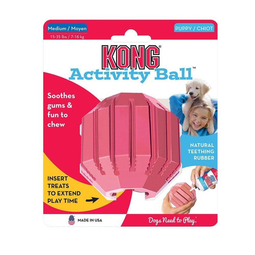 Kong puppy aktivitetsbold stuff a ball