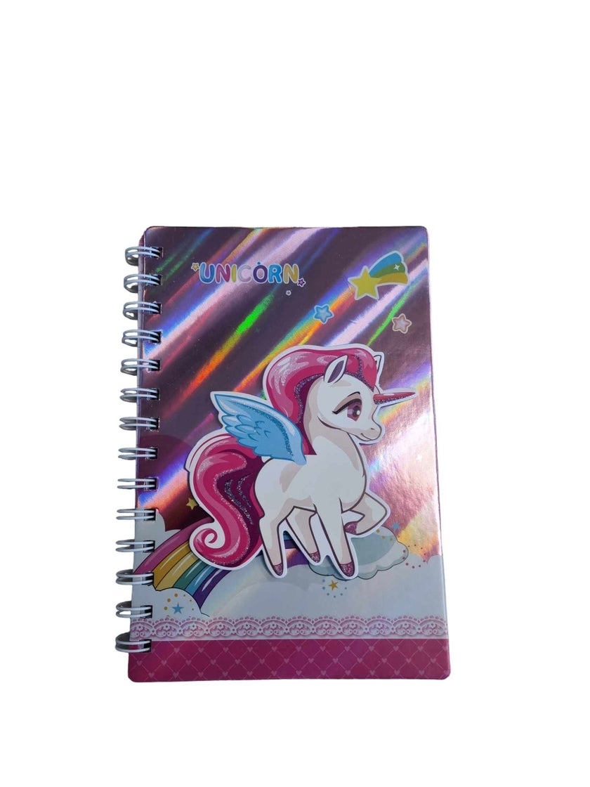 EQ Unicorn Notesbog  ONE SIZE