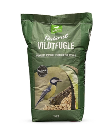 Natural Afskallede Solsikke 15 kg