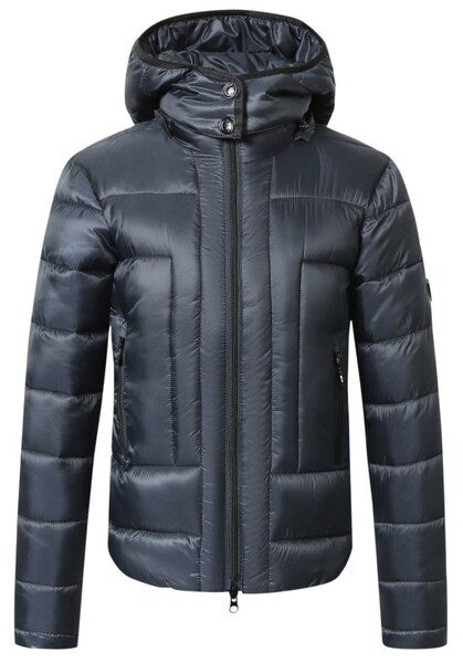 Quiltet jakke barn dark navy AW24