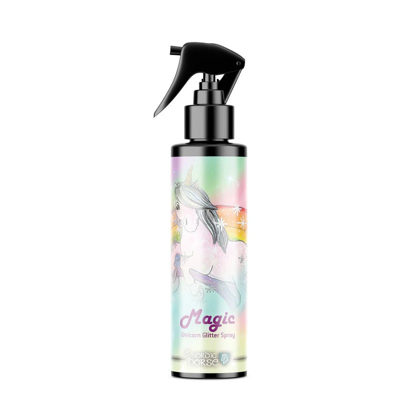 Magic Unicorn glitter spray