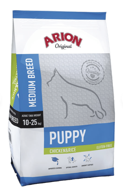 Arion Puppy Medium Chicken & Rice 3 kg