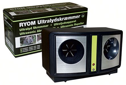 Ultralydsskræmmer - batt. 200 m2