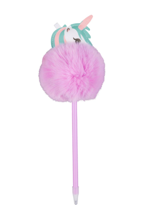 Kids Unicorn Pom pon pen