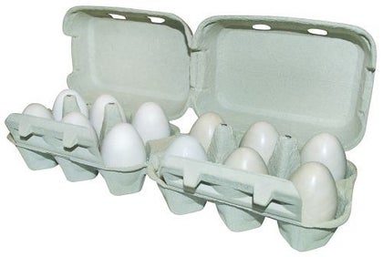 Æggebakke pap m/låg 2x6