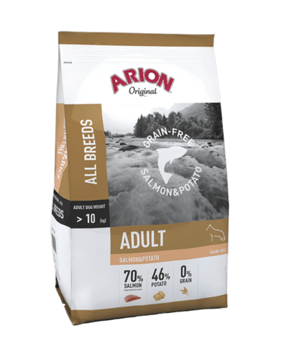Arion No Grain laks og kartoffel 12 kg