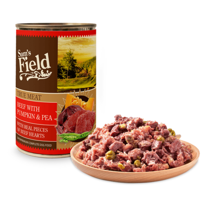 True Meat Beef, Pumpkin & Peas, 400 g