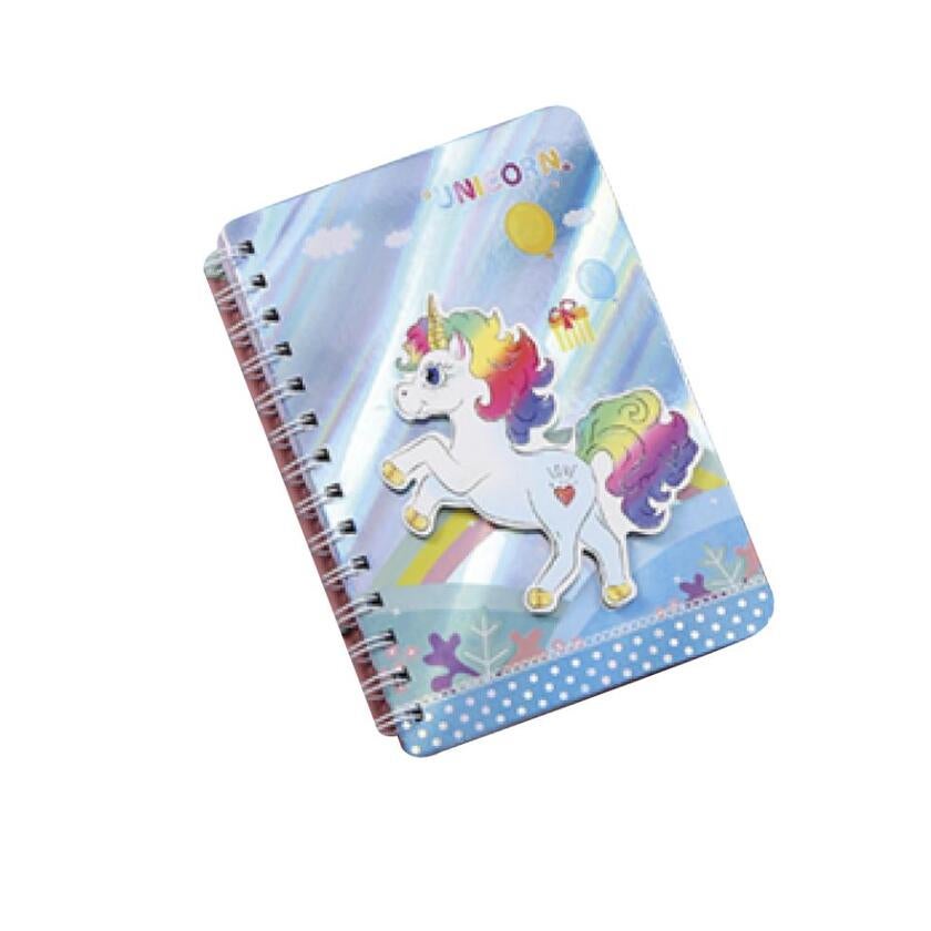 Unicorn Notesbog  ONE SIZE